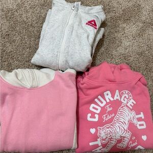 ✨ Girls Hoodie Bundle Size 10-12 Large – Old Navy & Reebok
